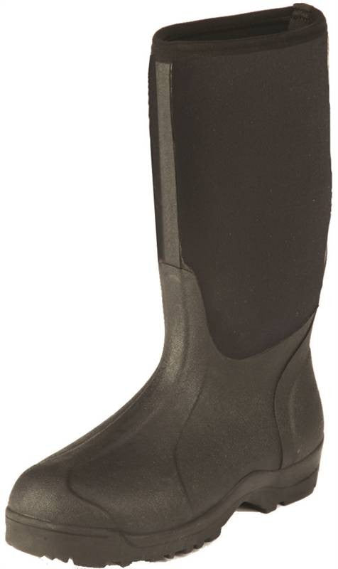 Boot Work Hi Ocs Sole Blk 8in