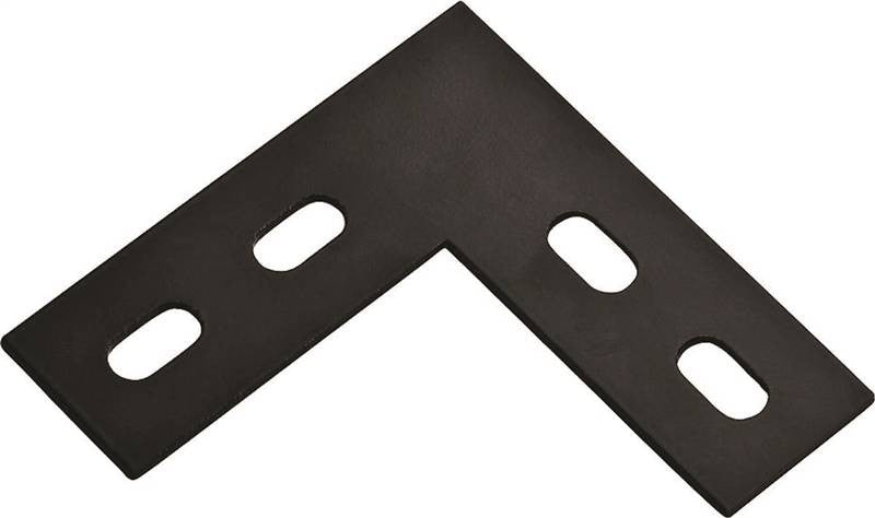 Brace Corner 6.5x1.5x1-8 Blk
