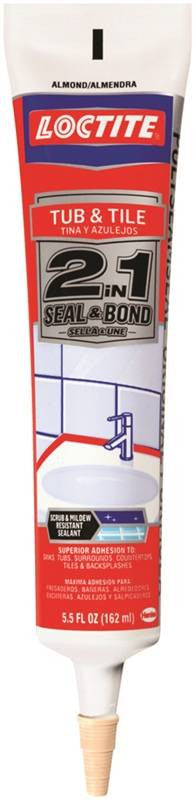 Caulk Adh Tub Tile Alm 5.5oz