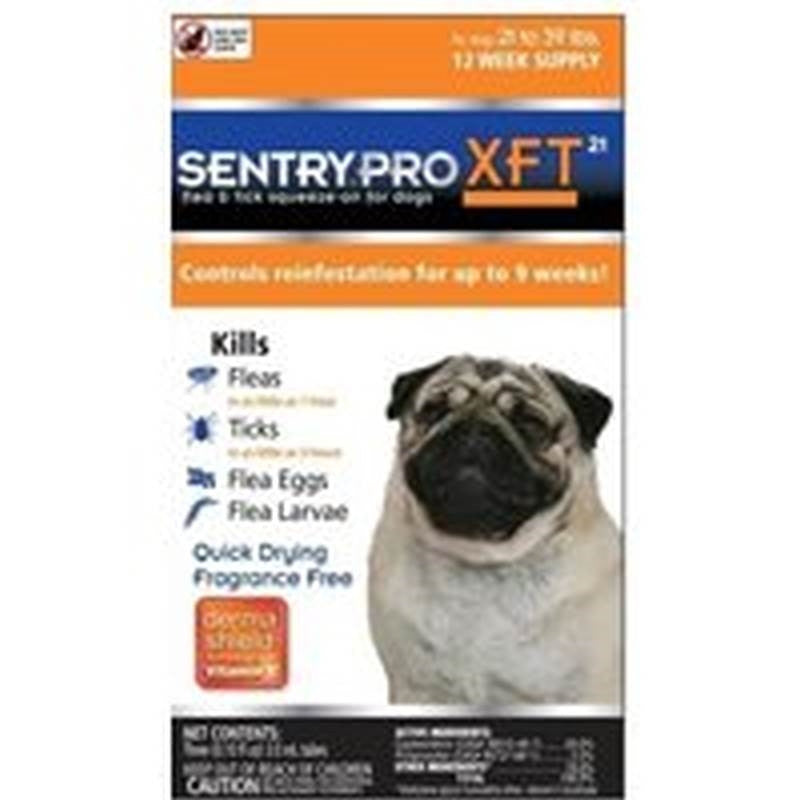 Flea &tick Dog 21-39lb Sen Pro