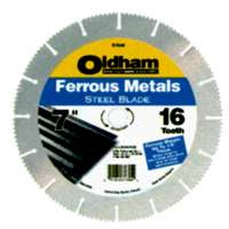 Circ Saw Blade 7in Metal