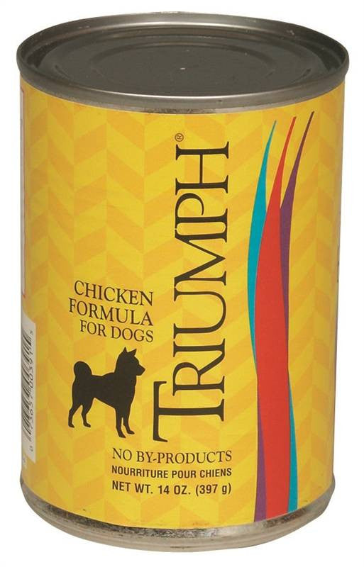 Triumph Can Dog Food Chkn 14oz