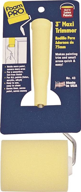 Roller Cvr-frm Trim Foam 3in