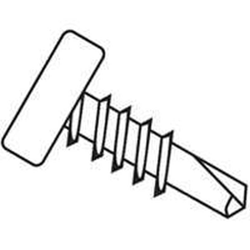 Screw Tapping Zn Pan 7x7-16