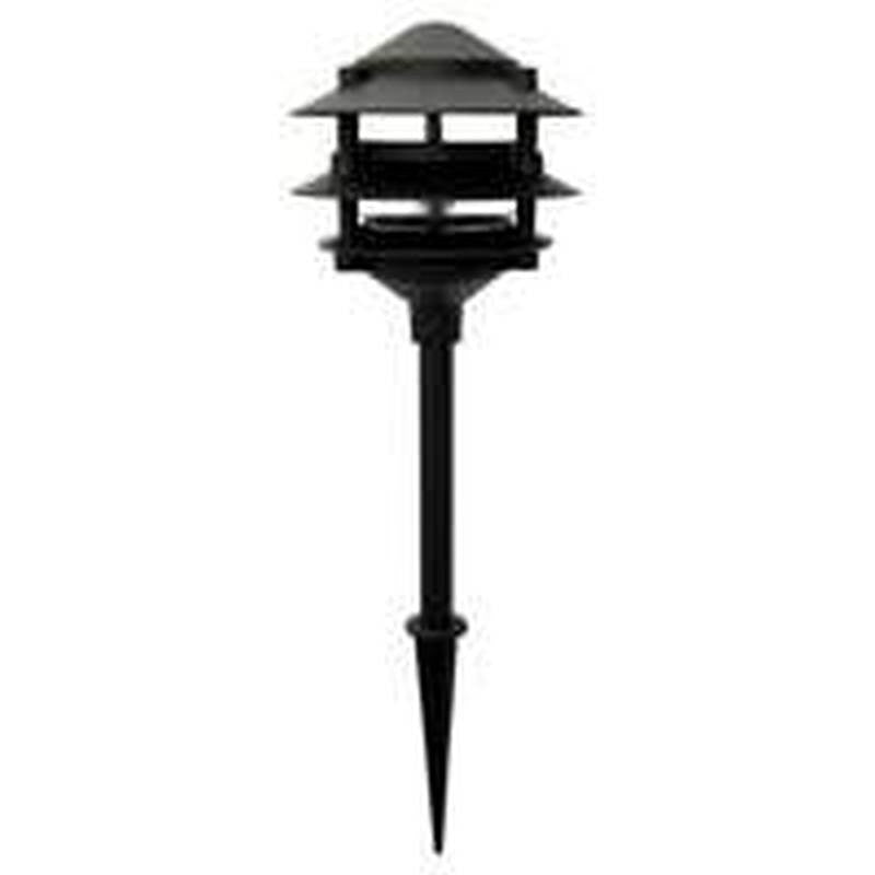 Light Landscape Low Volt Black