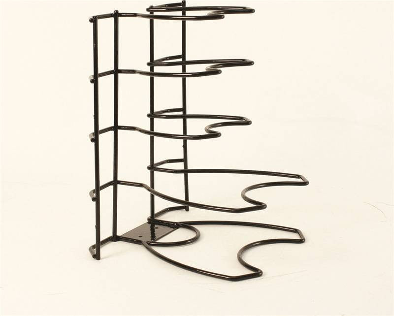 Organizer Pan Brushed Wire Blk