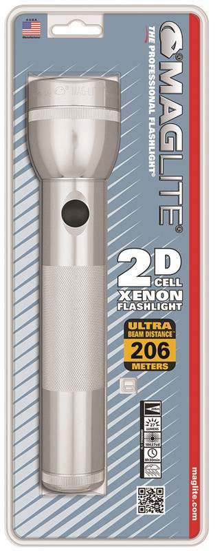 Flshlt 2 Cell D Slvr Maglite