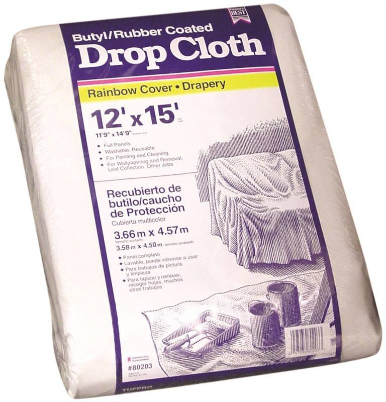 Cloth Drop Butyl Hvywt 12x15ft