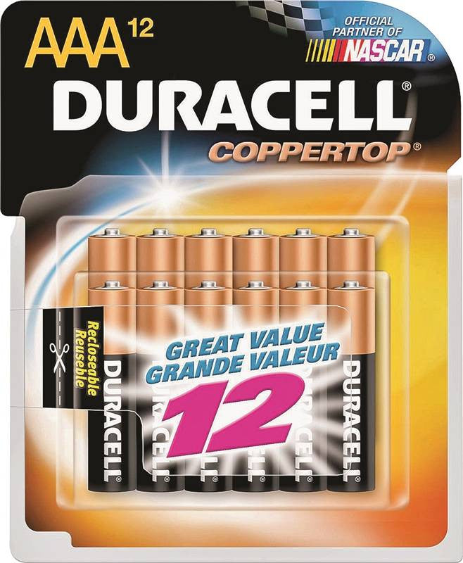 Battery Alkaline Cu Top 12-aaa