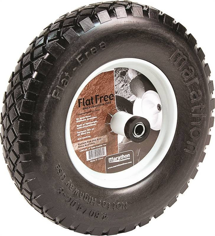 Wheelbarrow Wheel Flt-free16in