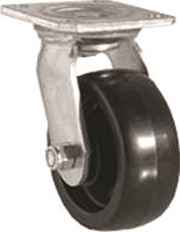 Caster Swivel 5x2in Poly