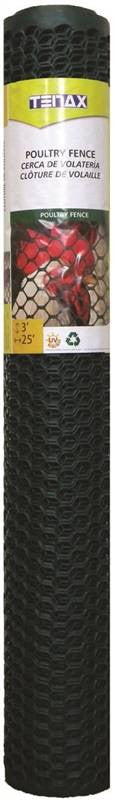 3 X 25 Green Poultry Fence