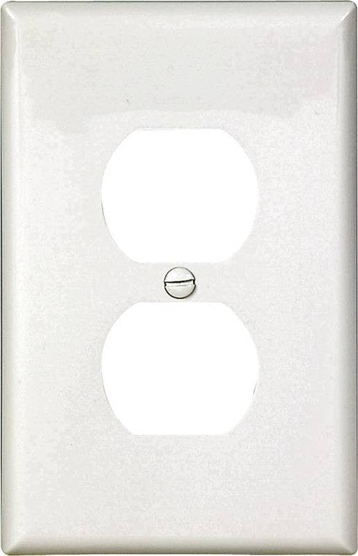 Wall Plate 1gng Dplx Recpt Wht