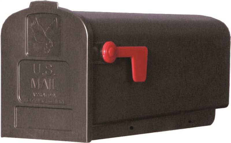 Mailbox Plastic Std Blk