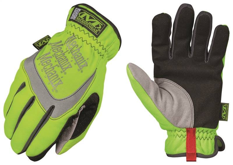 Glove Large 10 Hi-viz Yellow