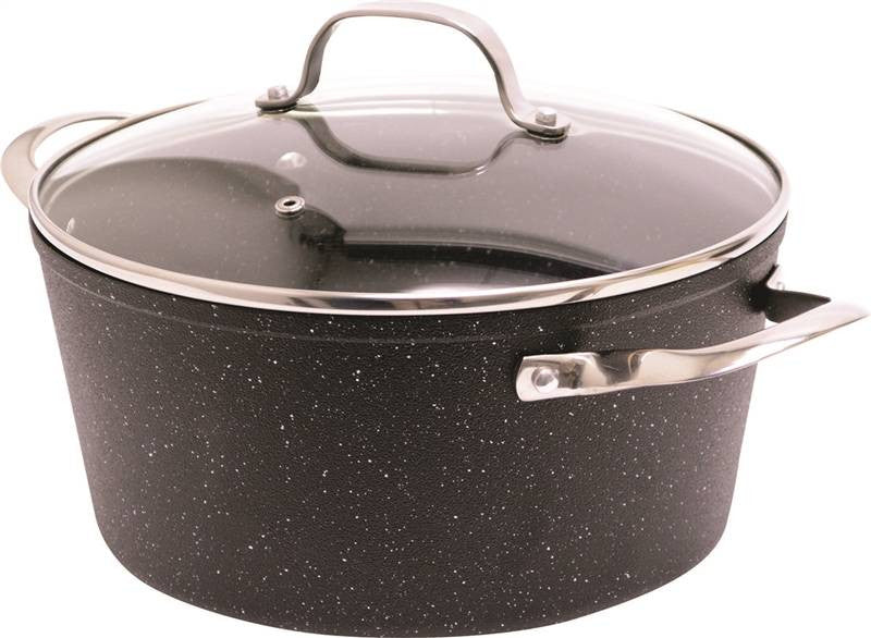Casserole 6qt W-gls Lid Ss-hdl