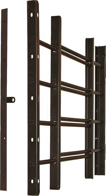 Guard Window Adj 4bar Black