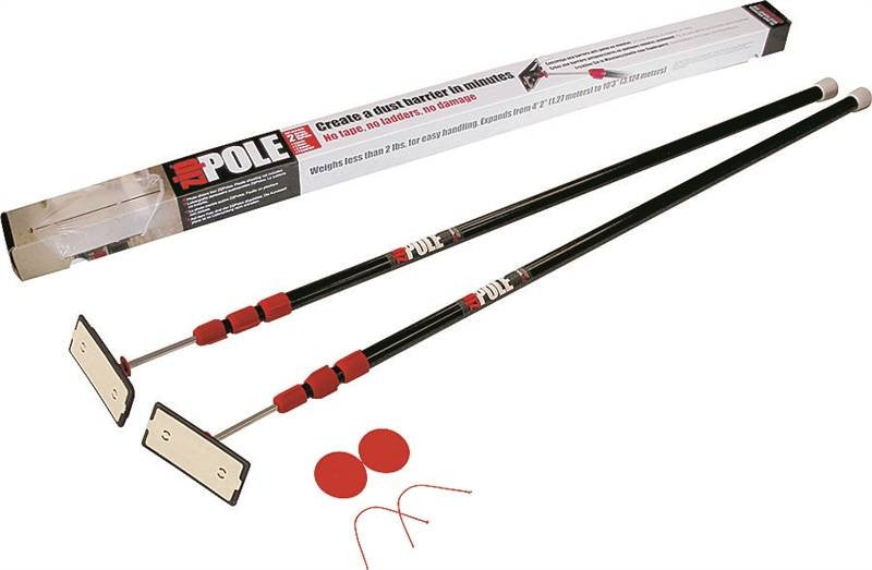 Zip Pole 10ft Residential 2pk