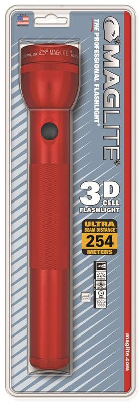 Flashlight Kryp 3d Adj Al Red
