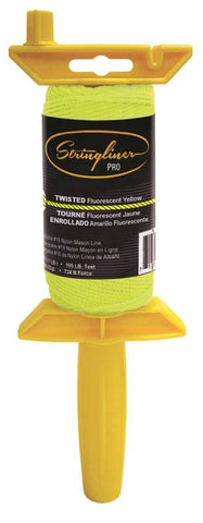 Reel Line 135ft Yellow Twisted