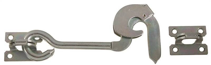Hook-staple Gate Sfty 8in Zinc