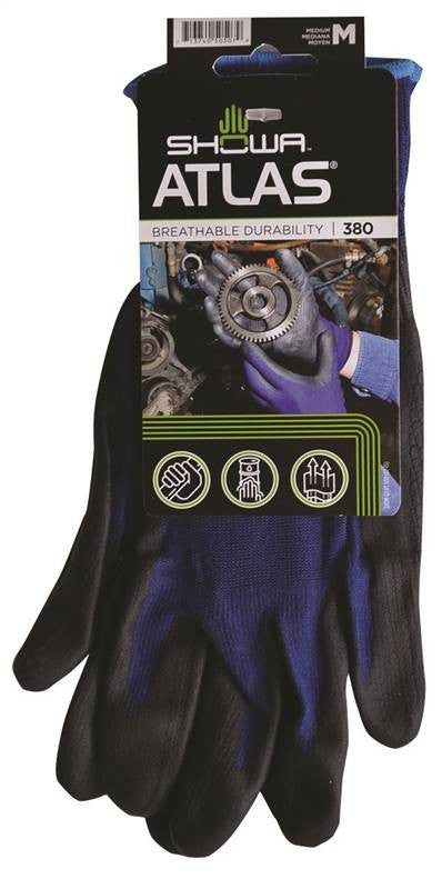 Glove Foam Nitrile W-liner Med