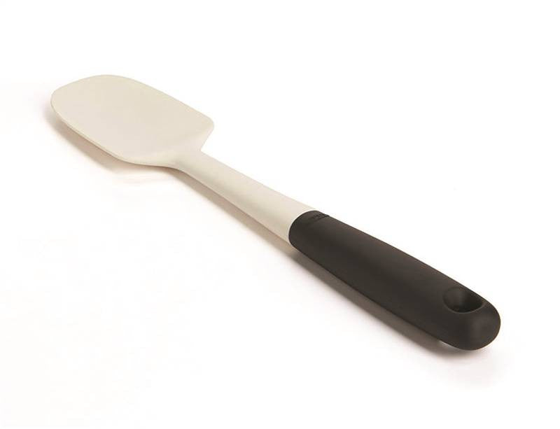 Spoon Spatula Silicone Med Wht