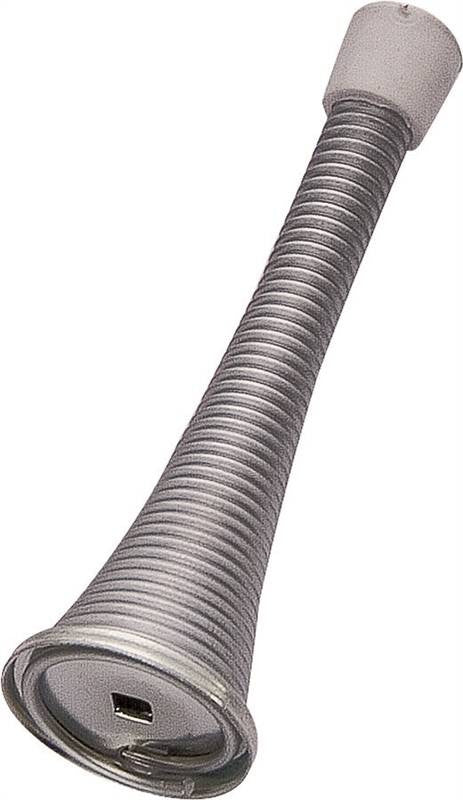Doorstop Baseboard 3.22in Chrm