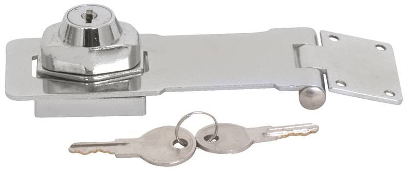 Hasp Safety Kyd 4-1-2 Chrome