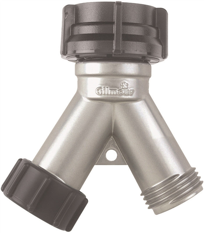 Zinc Hose Y Connector W-cap
