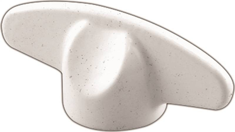 Handle Crank Tee 3-8in White