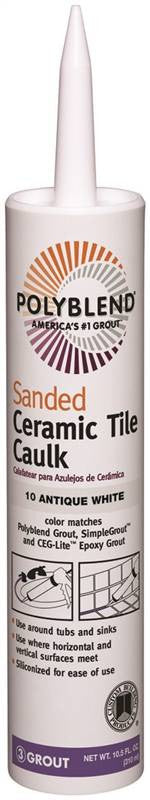 Caulk Tile Sanded Ant White
