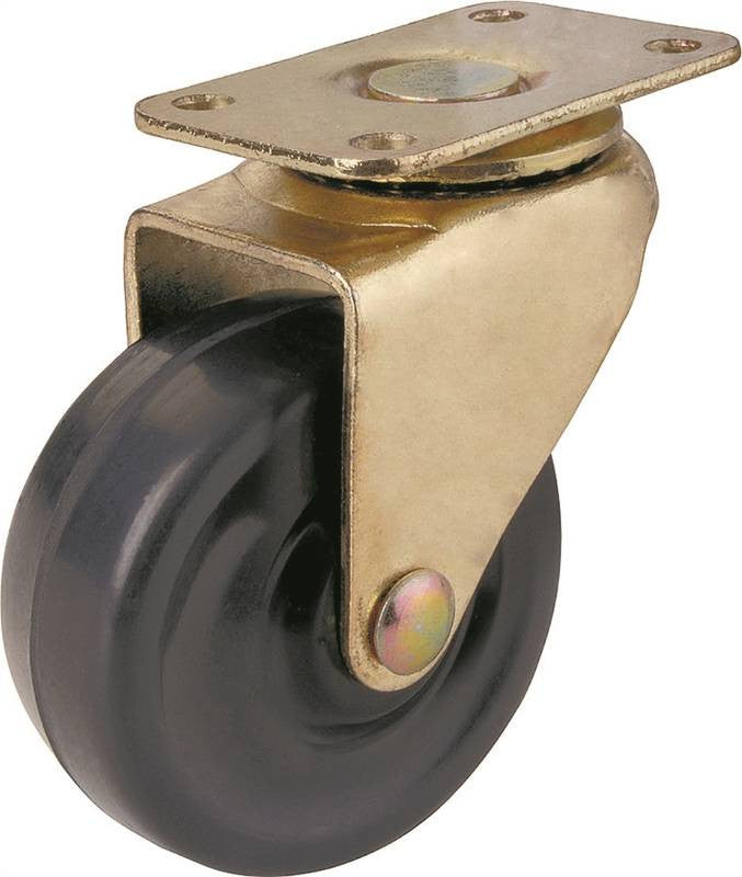 Caster Swivel 1-5-8in Rub-brs