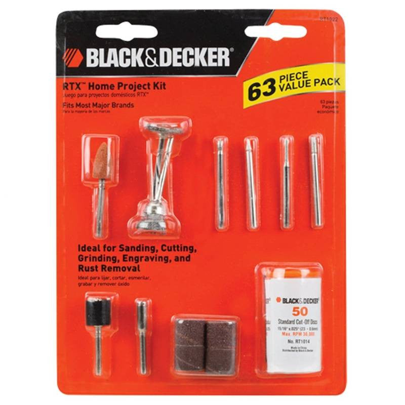 63pc Rotary Tool Accessory Kit