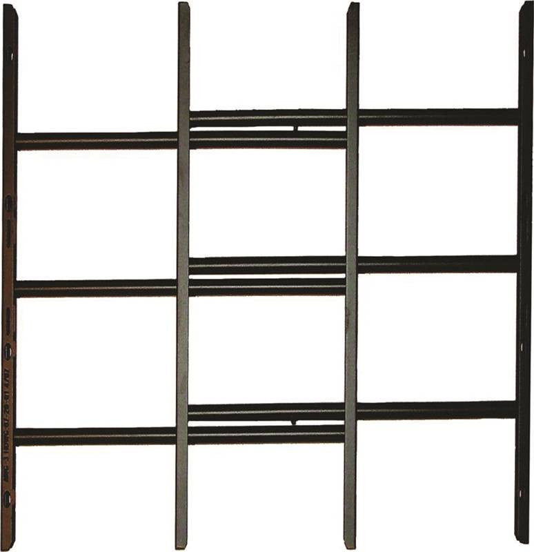 Guard Window Adj 3bar Black