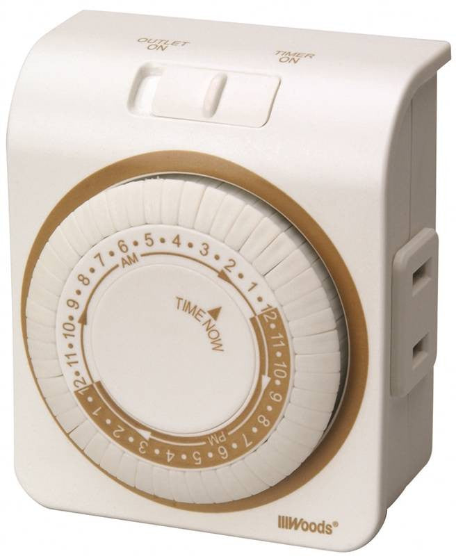 Timer Mech Indoor Daily Wht 2c