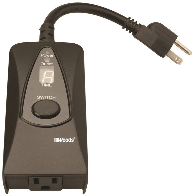Tmr Dig Snsr 24hr Blk 15a-125v