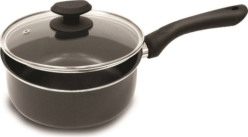 Saucepan W-lid Black 3qt