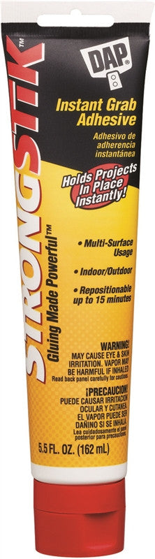 Adhesive Instant Grab Wht 5oz