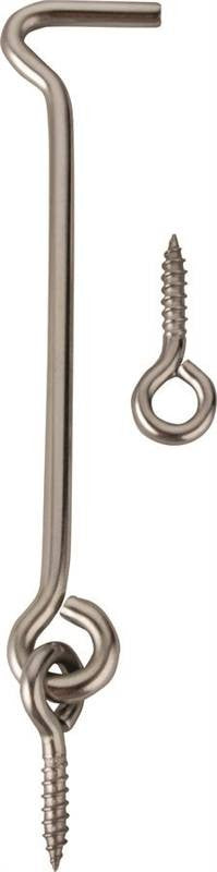 Hook-eye Stainless Steel 4in