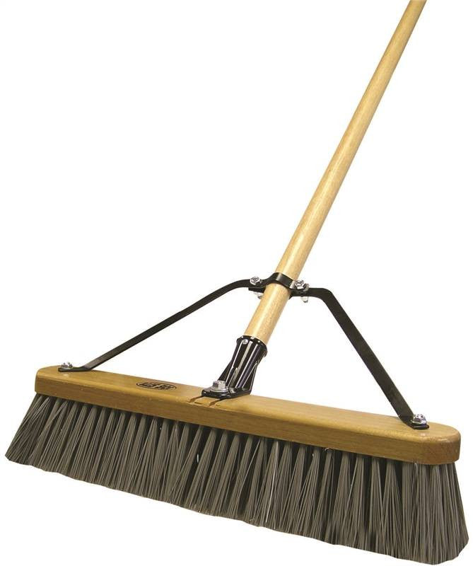18 Stiff Poly Pushbroom