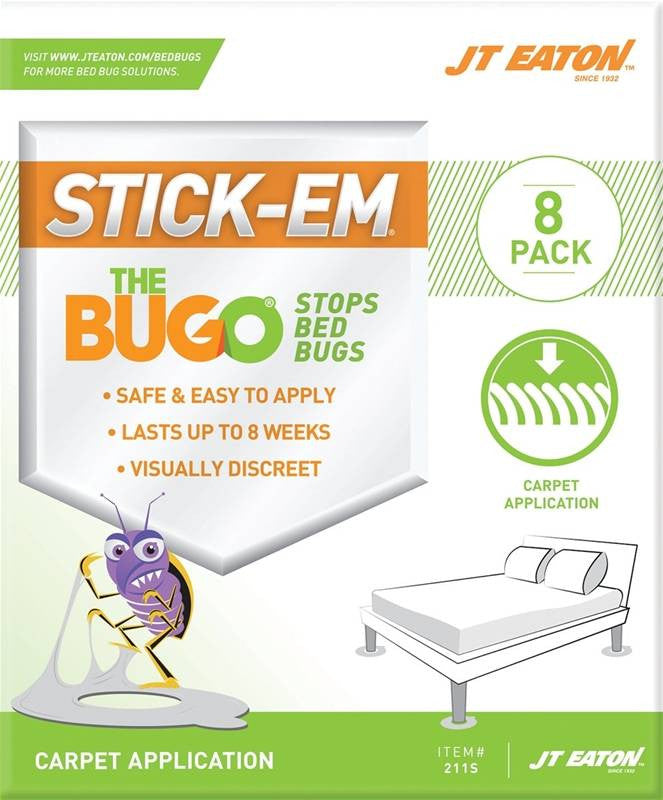 Trap Bed Bug Carpet 8pk