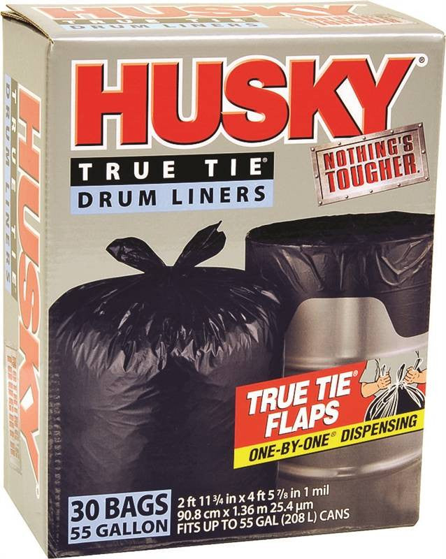 55gal 1m Drum Liner Black