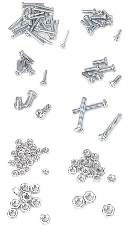 Bolt Nut Assortlment 100 Pcs