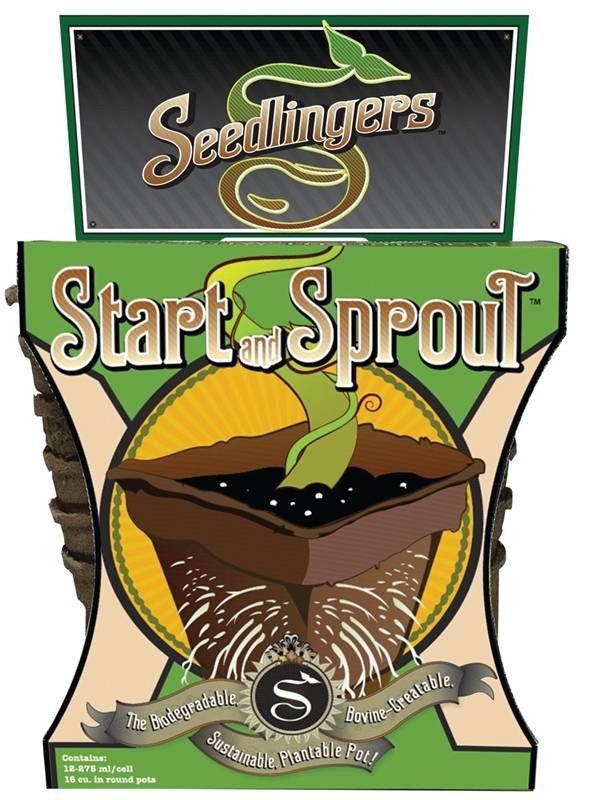 Seed Start Pot No3 Round 12pk