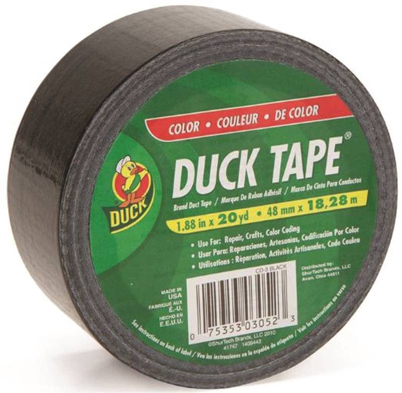 Tape Duct Black 1.88inx20yd