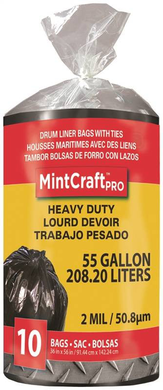 55gal 2m Drum Liner Black