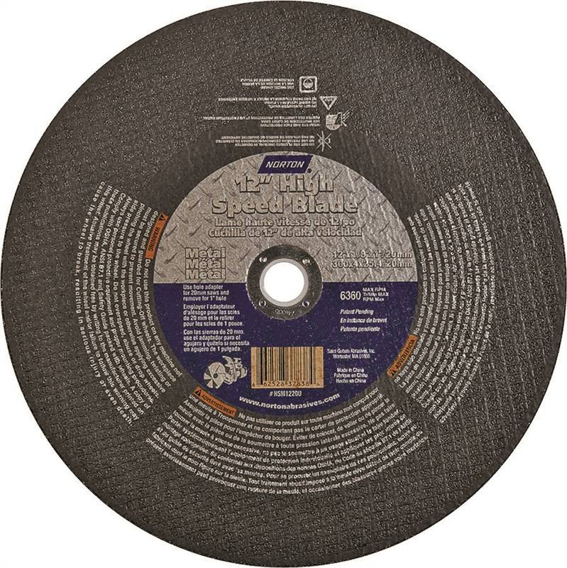 Cutoff Wheel12x 1-8 X 1in-20mm