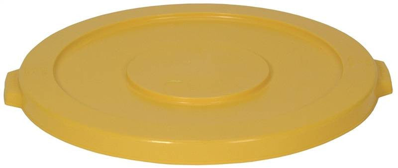 32gal Refuse Rnd Lid Yellow