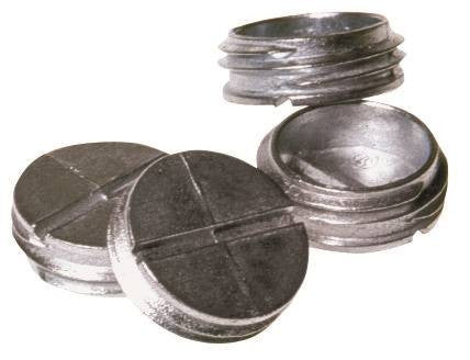 1-2in Gray Closure Plugs